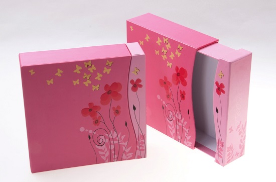 skin care box, fragrance packing